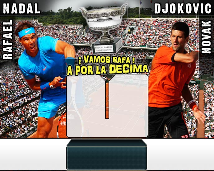 Nadal vs Djokovic en Roland Garros 2015